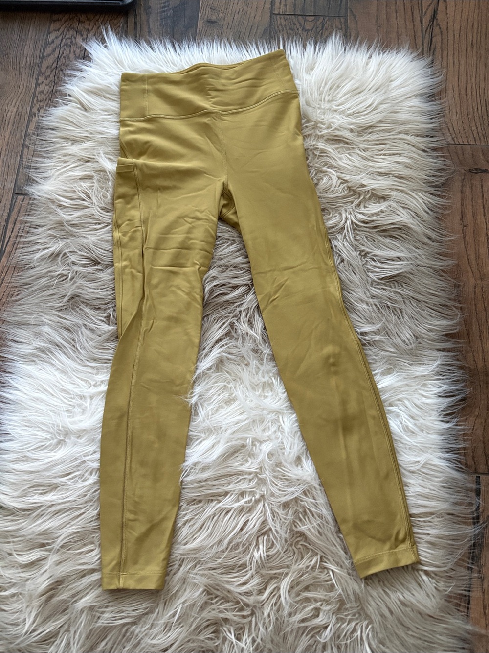 Lululemon fleece lined leggings sz 8
